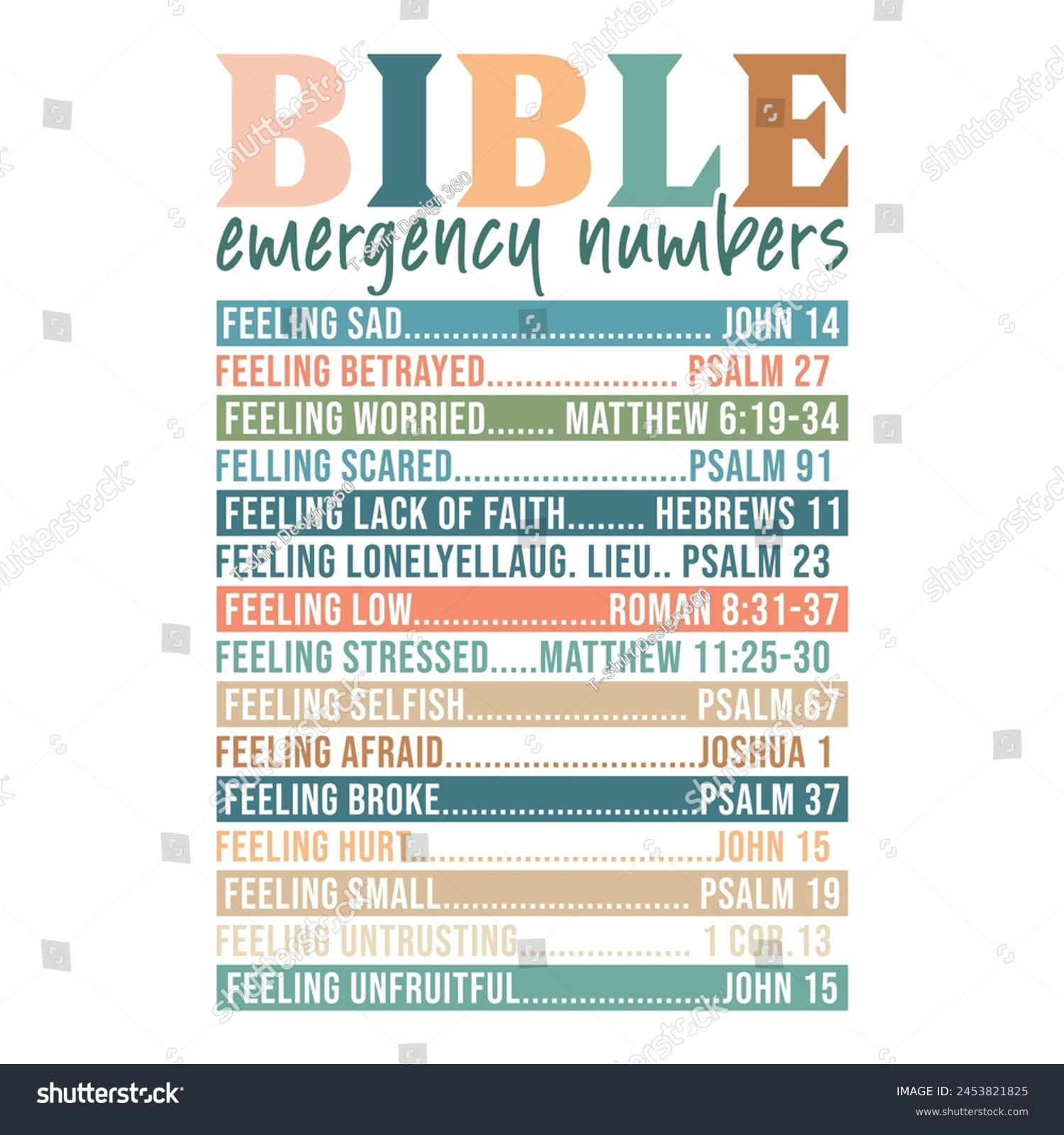 Bible Numbers: Over 581 Royalty-Free Licensable Stock for Free Printable Bible Emergency Numbers