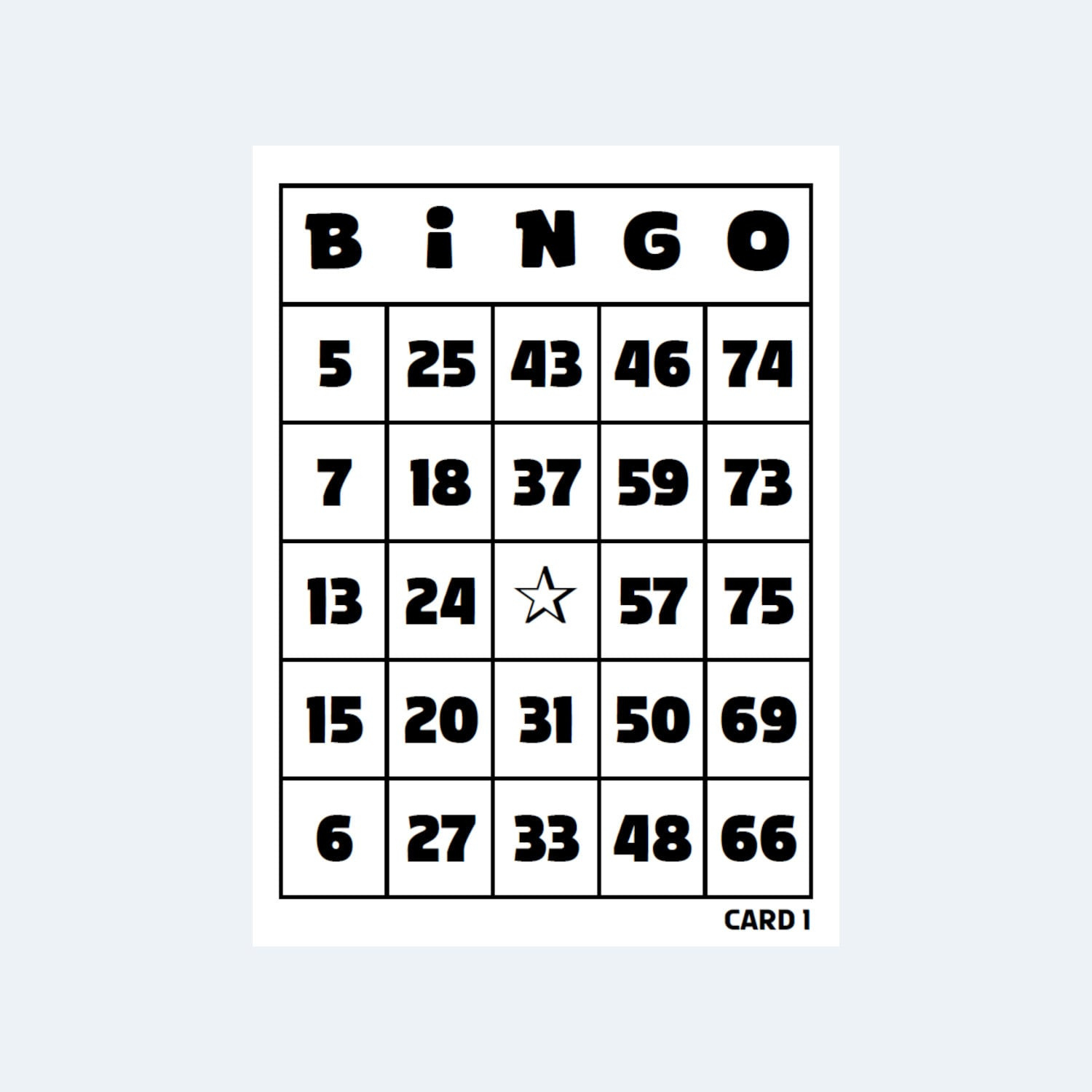 Bingokarten - 1 Bis 75 Bingokarten - 4 Pro Seite - 250 Seiten pertaining to Bingo Card Generator 1-75