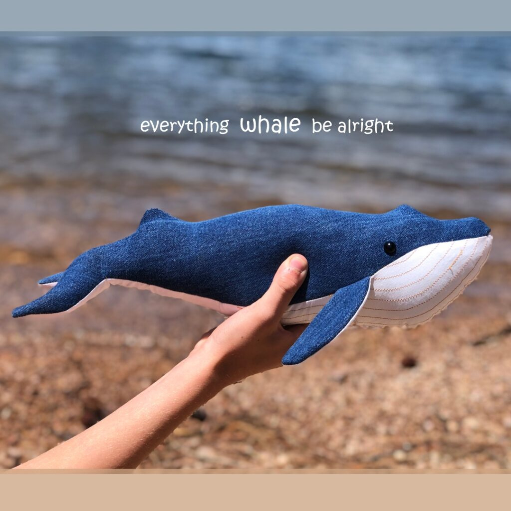 Blue Whale Sewing Pattern Pdf Stuffed Animal Soft Toy Plushie within Free Printable Whale Sewing Pattern