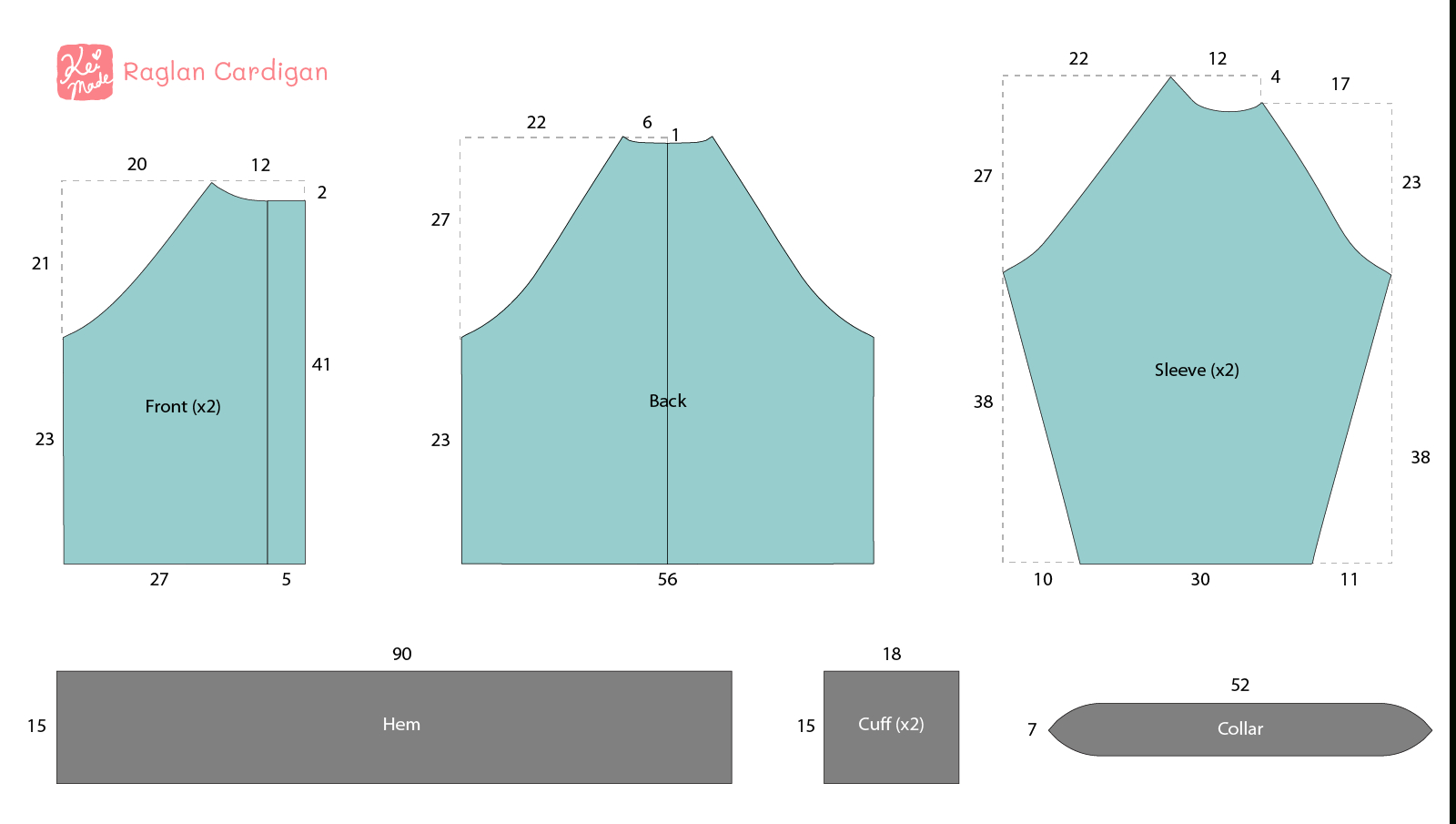 Bomber Jacket Pattern: Sewing A Blouson Cardigan With Raglan regarding Printable Bomber Jacket Pattern Free