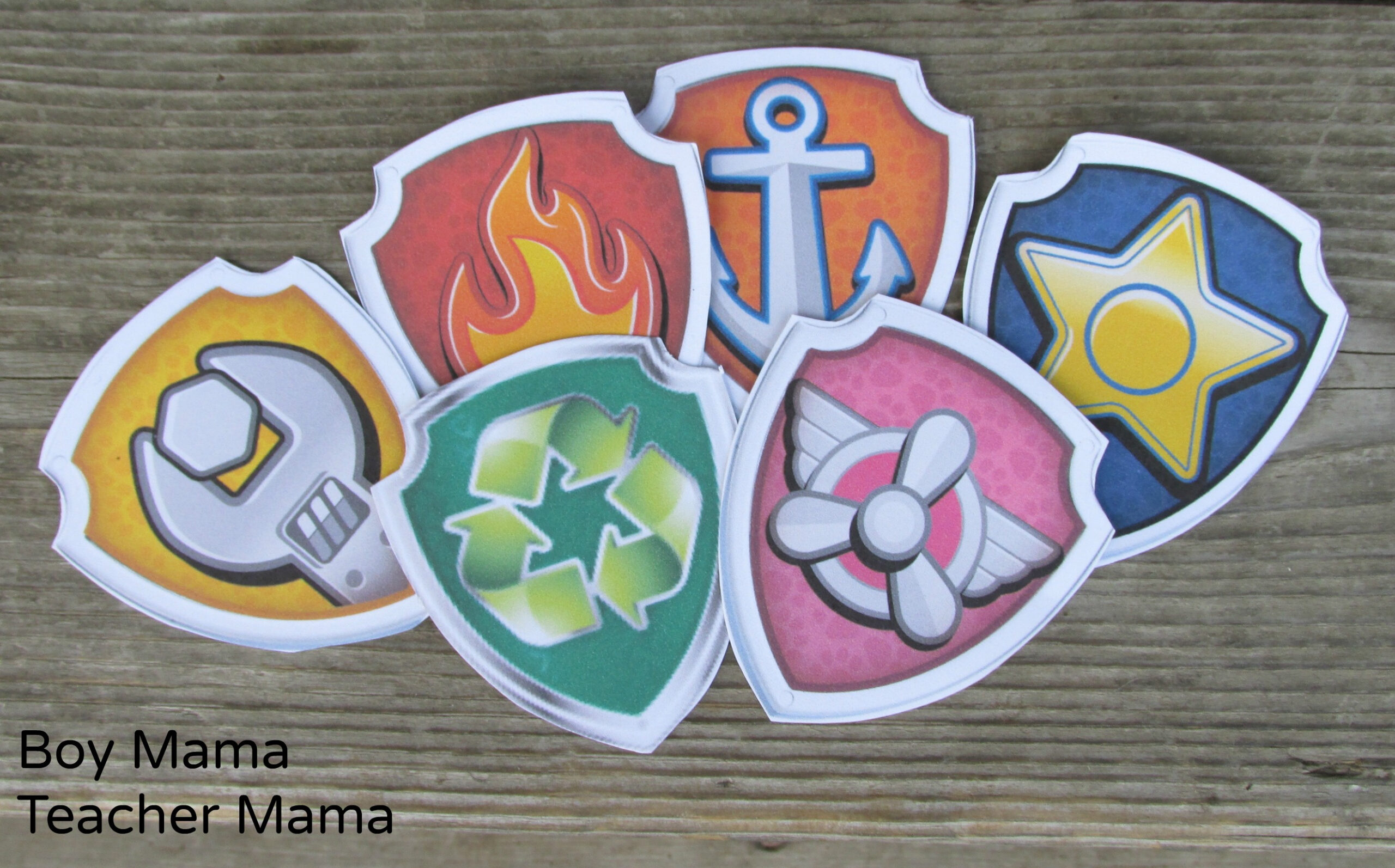 Boy Mama: Free Paw Patrol Find The Badge Printable Game - Boy Mama inside Free Printable Paw Patrol Badge Template