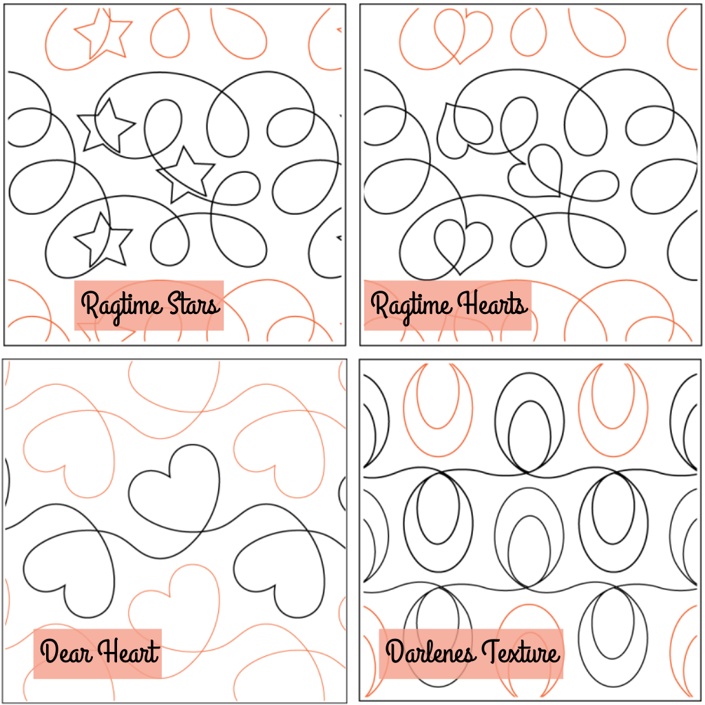 Budget Friendly Pantographs - Mollykohler with Free Printable Pantograph Quilting Patterns