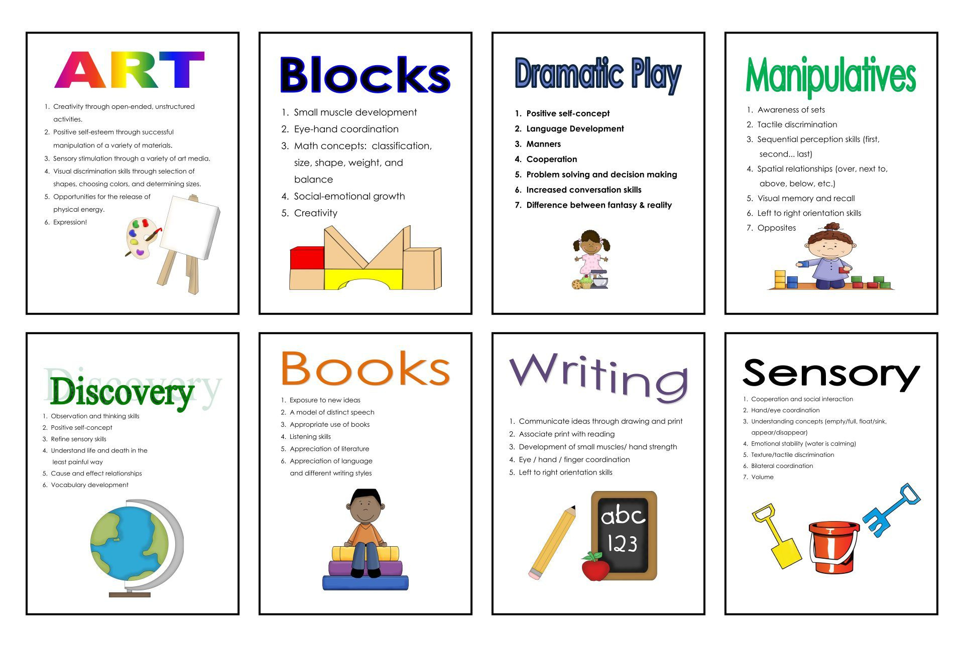 Classroom Center Signs - 10 Free Pdf Printables | Printablee inside Free Printable Preschool Center Signs with Objectives