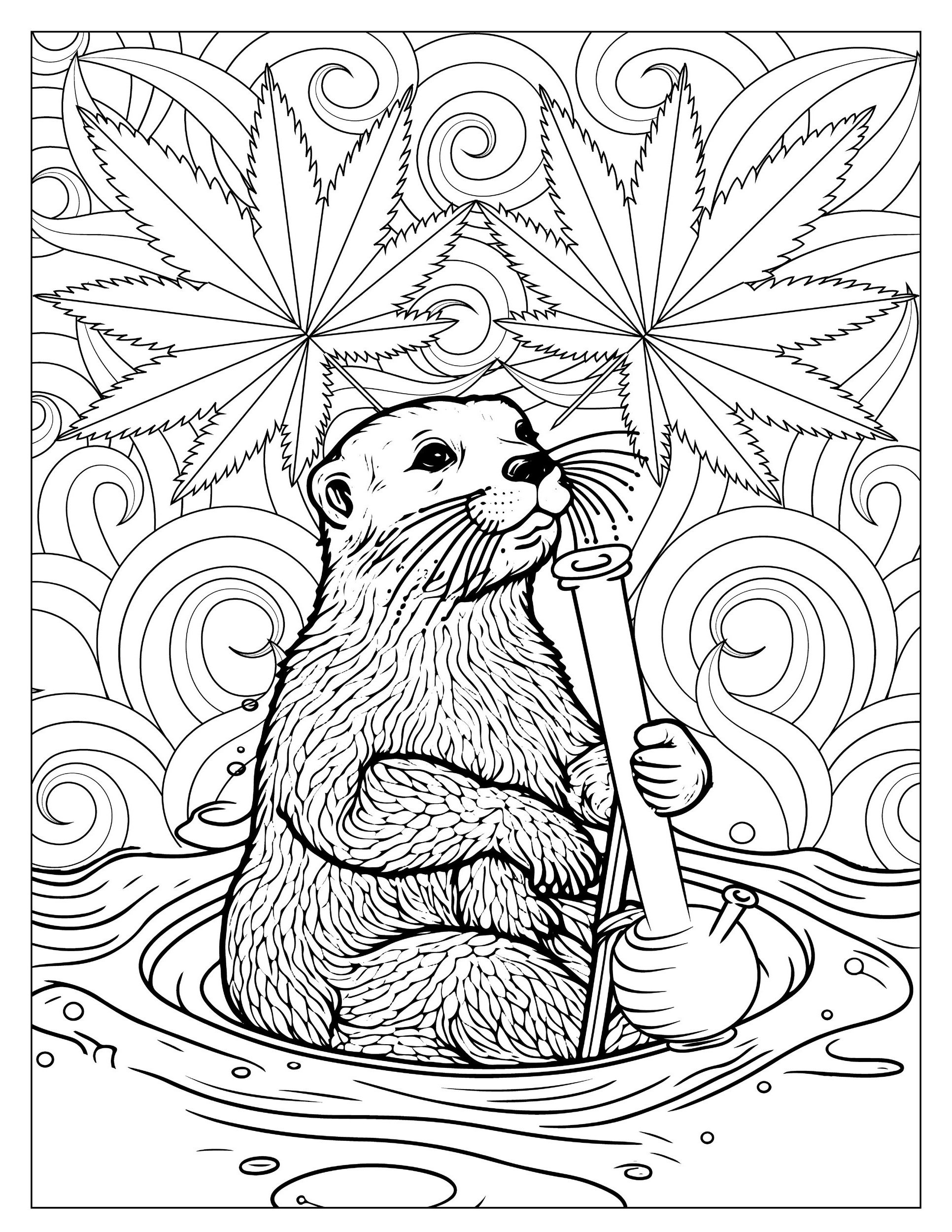 Coloring Pages — Free Weed Books within Free Printable Stoner Coloring Pages
