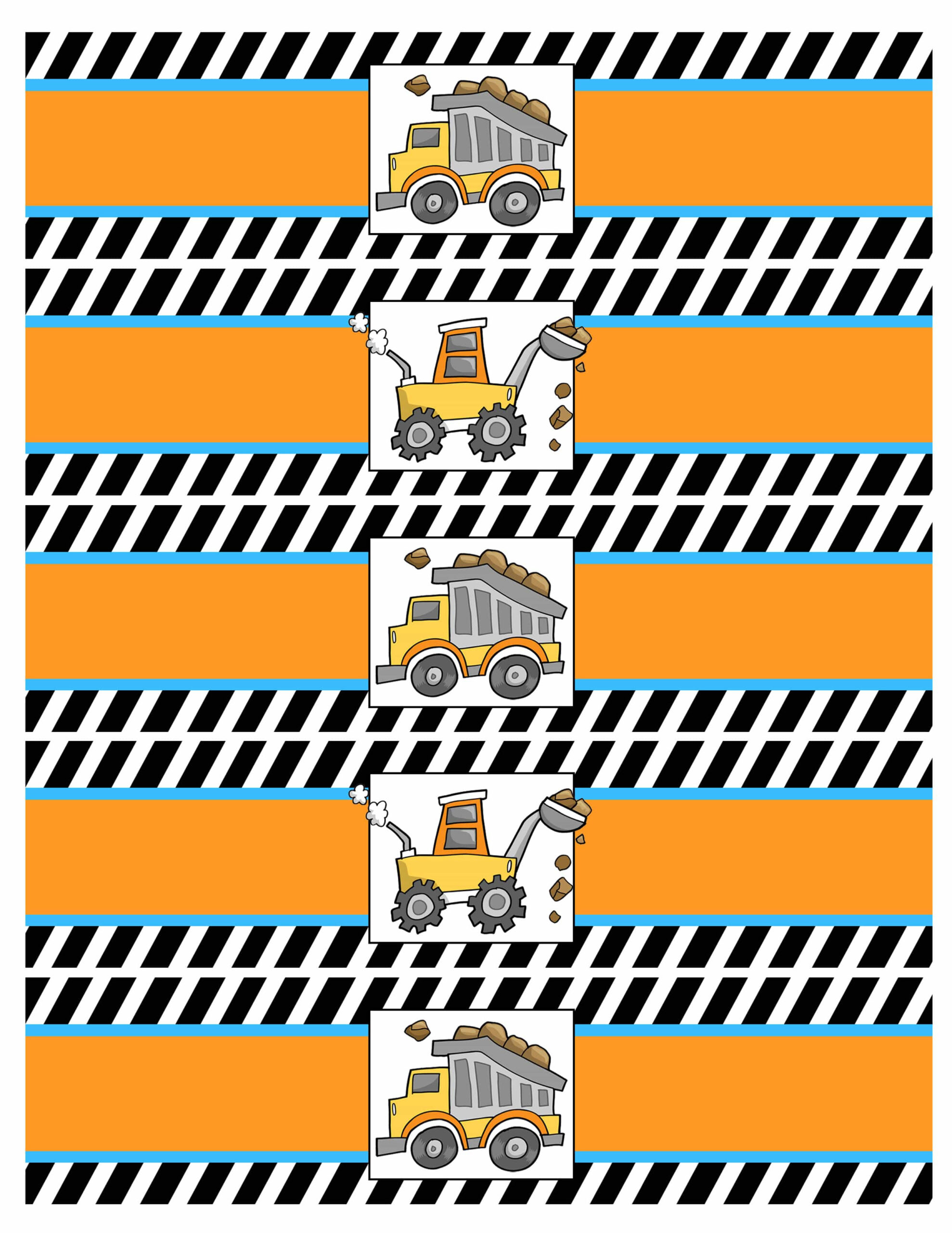 Construction Birthday Party With Free Printables - How To Nest For intended for Free Printables For Construction Party