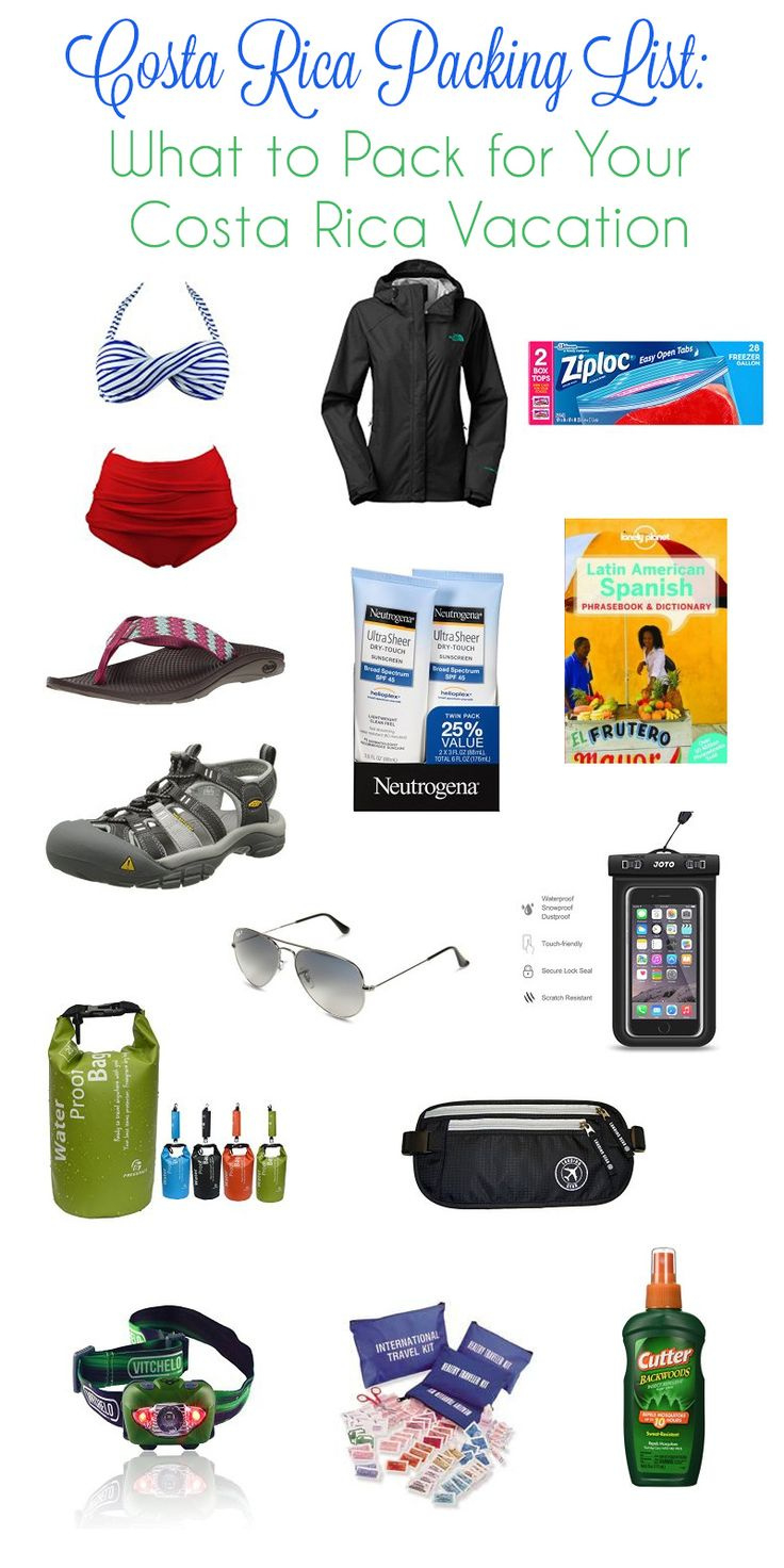 Costa Rica Packing List: 17 Essentials To Pack For Your Costa throughout Printable Packing List For Costa Rica