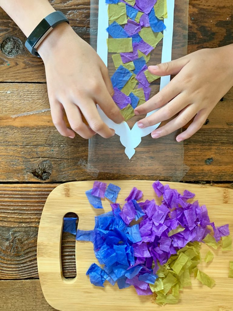 Create Easy Ramadan Craft: Sun Catchers (Instructions within Ramadan Suncatcher Printable