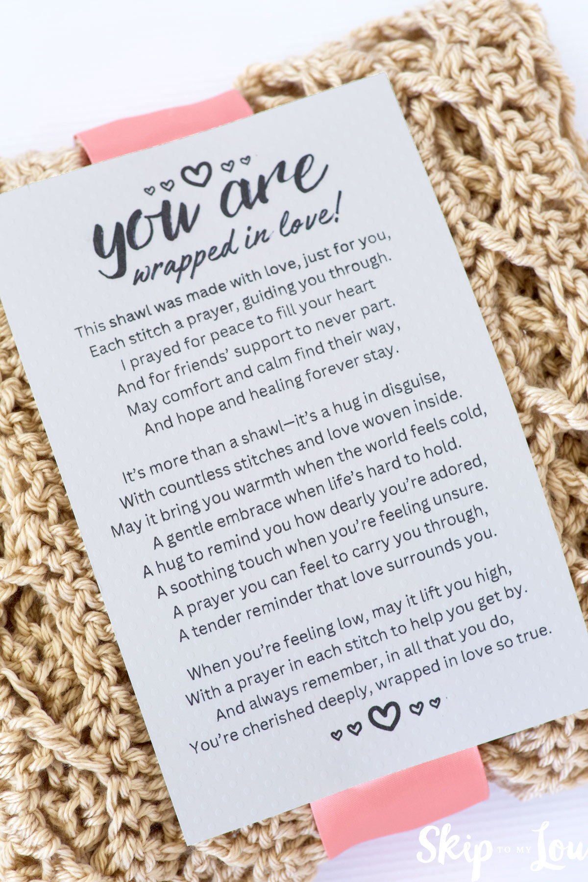 Creating Comfort: The Heart And Purpose Of A Prayer Shawl | Skip in Printable Free Prayer Shawl Poem