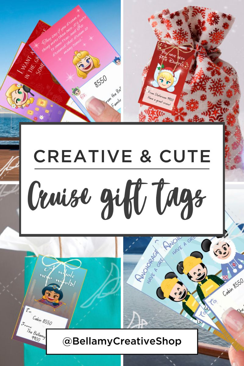 Creative And Cute Printable Gift Tags Fish Extender Pixie Dust Cruise inside Cruise Gift Exchange Tags Free Printable