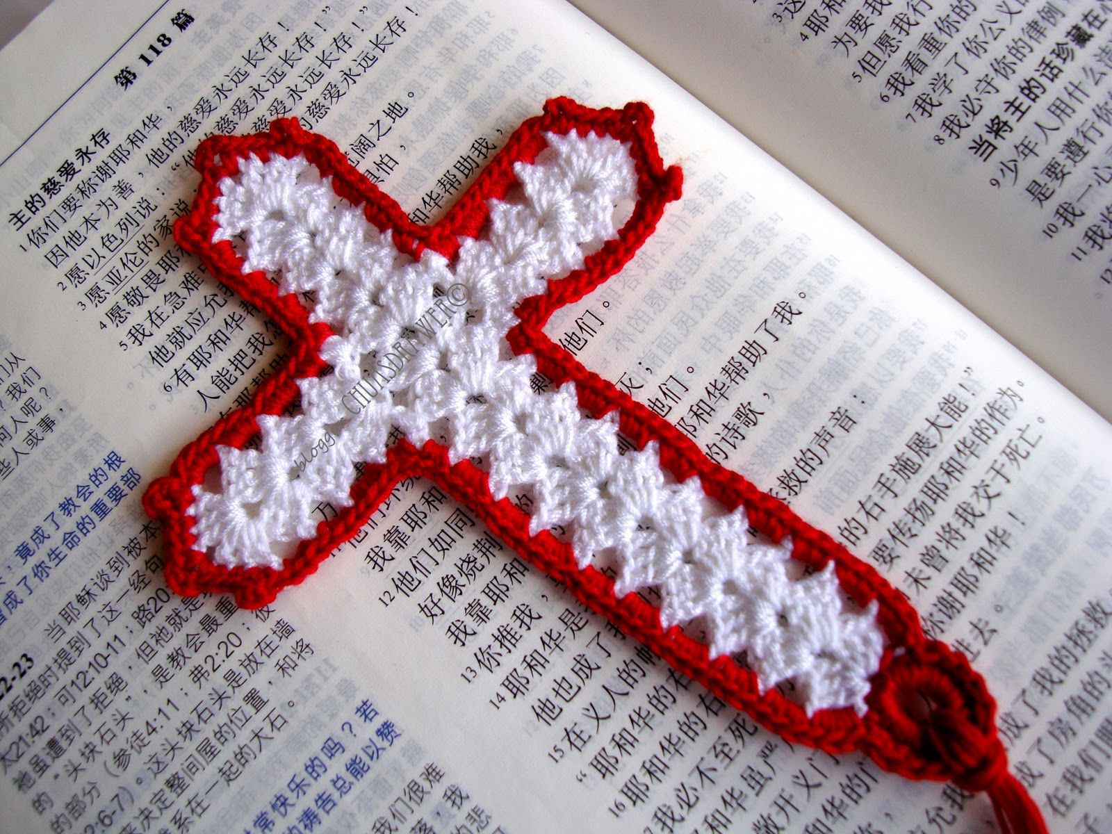 Crochet Cross Bookmark Pattern Free throughout Free Printable Crochet Cross Bookmark Patterns