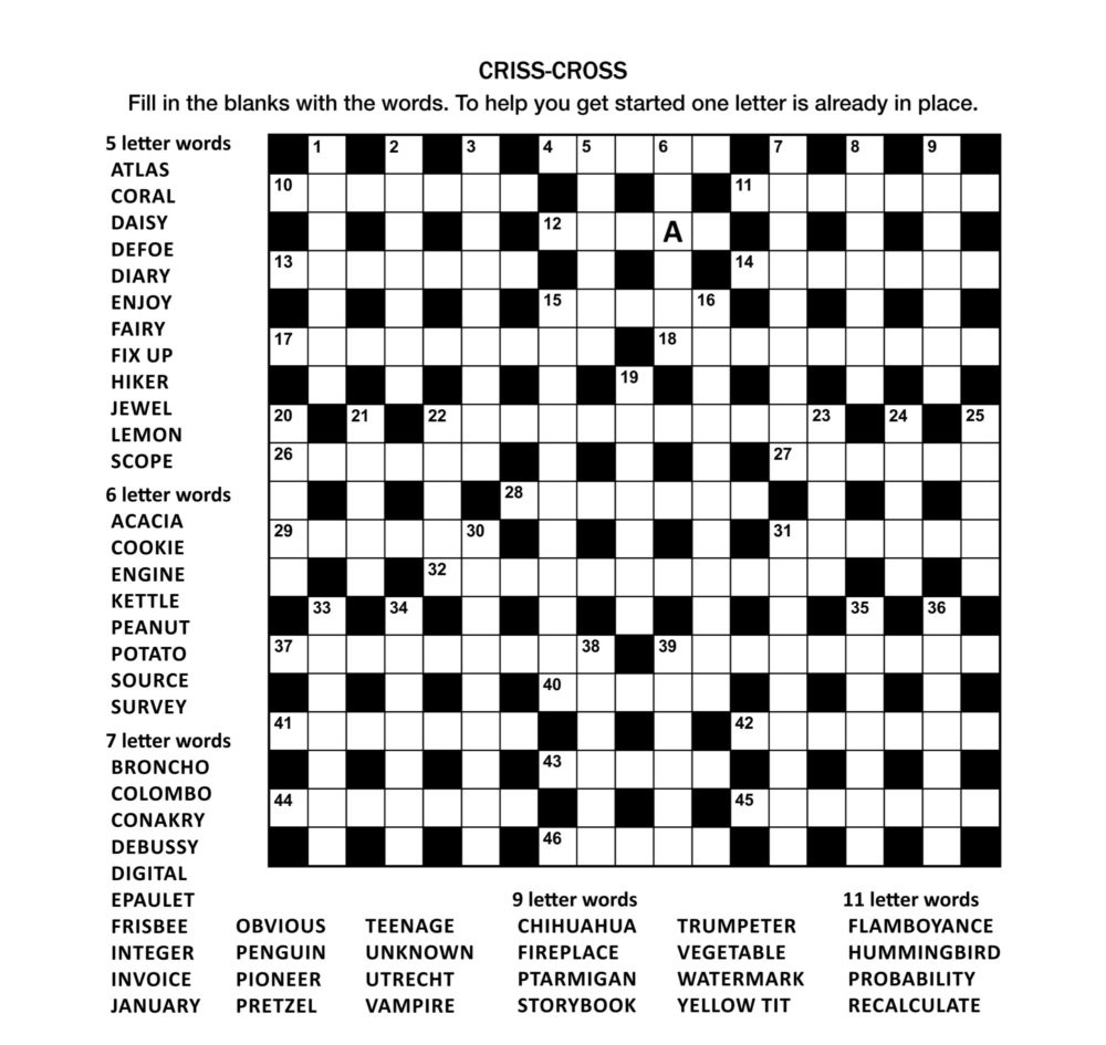 Crossword Puzzles | Edublox regarding Printable Crossword Puzzles For Teenagers