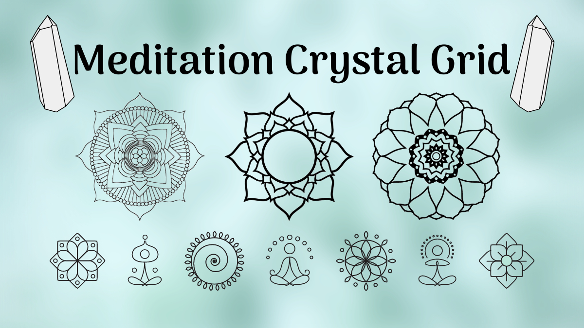 Crystal Grid Layout 3#: Meditation Focus Layout – Free Downloads regarding Free Printable Crystal Grid For the Root Chakra