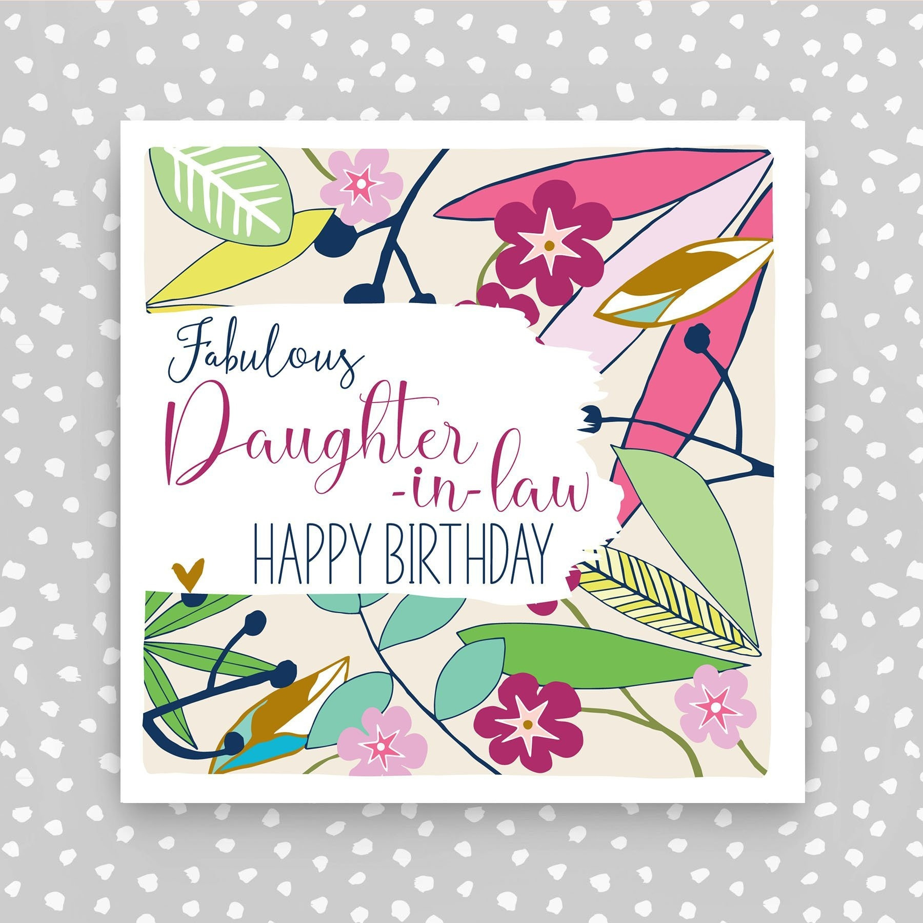 Daughter-In-Law Birthday Card - Etsy in Free Printable Birthday Cards For Daughter in Law