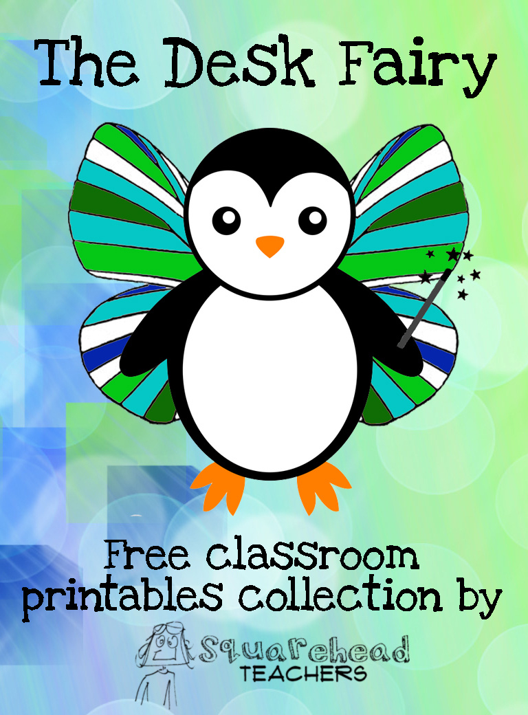 Desk Fairy Printables (Free!) | Squarehead Teachers within Desk Fairy Notes Free Printable