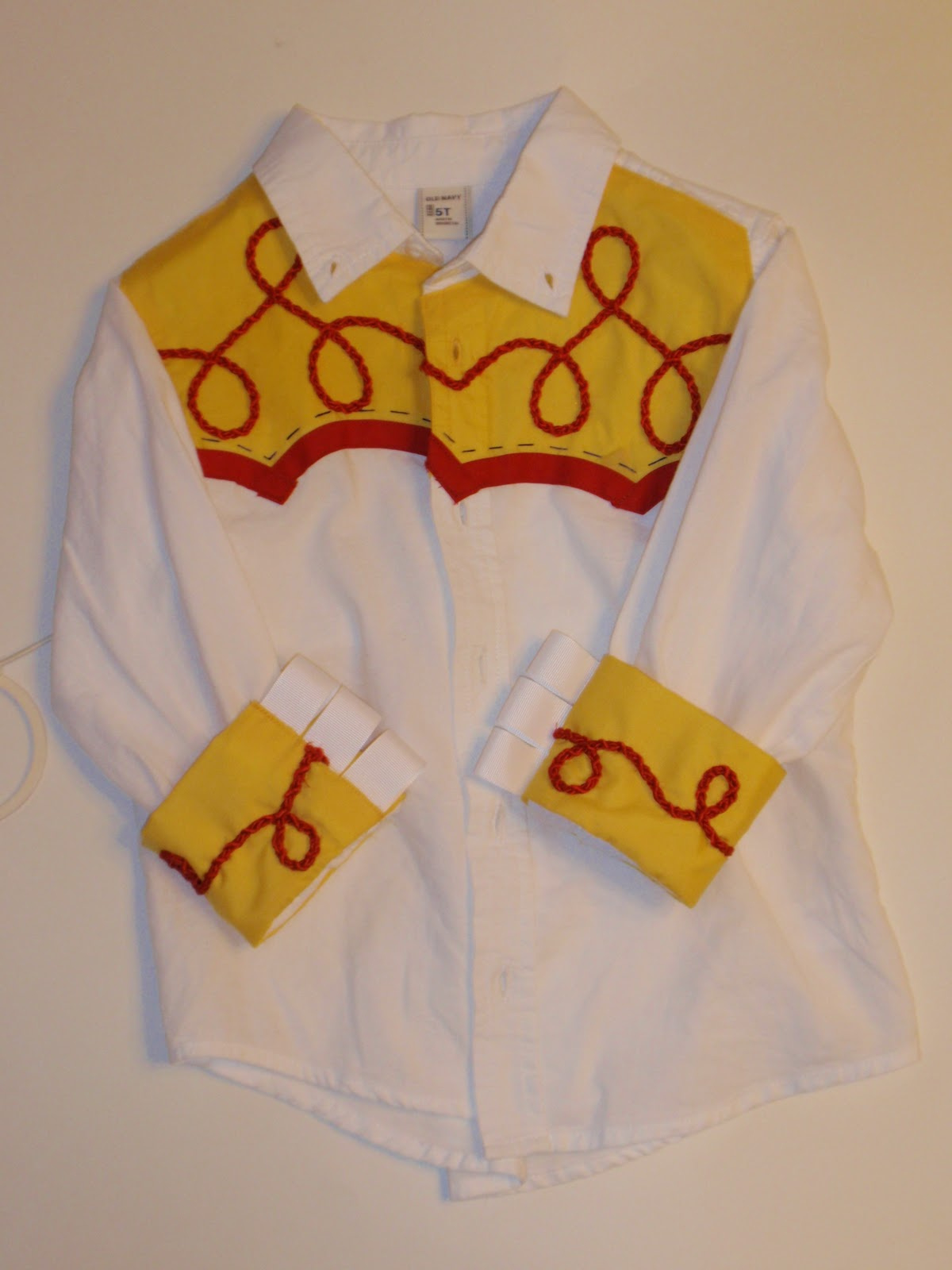 Diary Of A Crafty Lady: Cowgirl Jessie Halloween Costume throughout Printable Jessie Toy Story Shirt Pattern