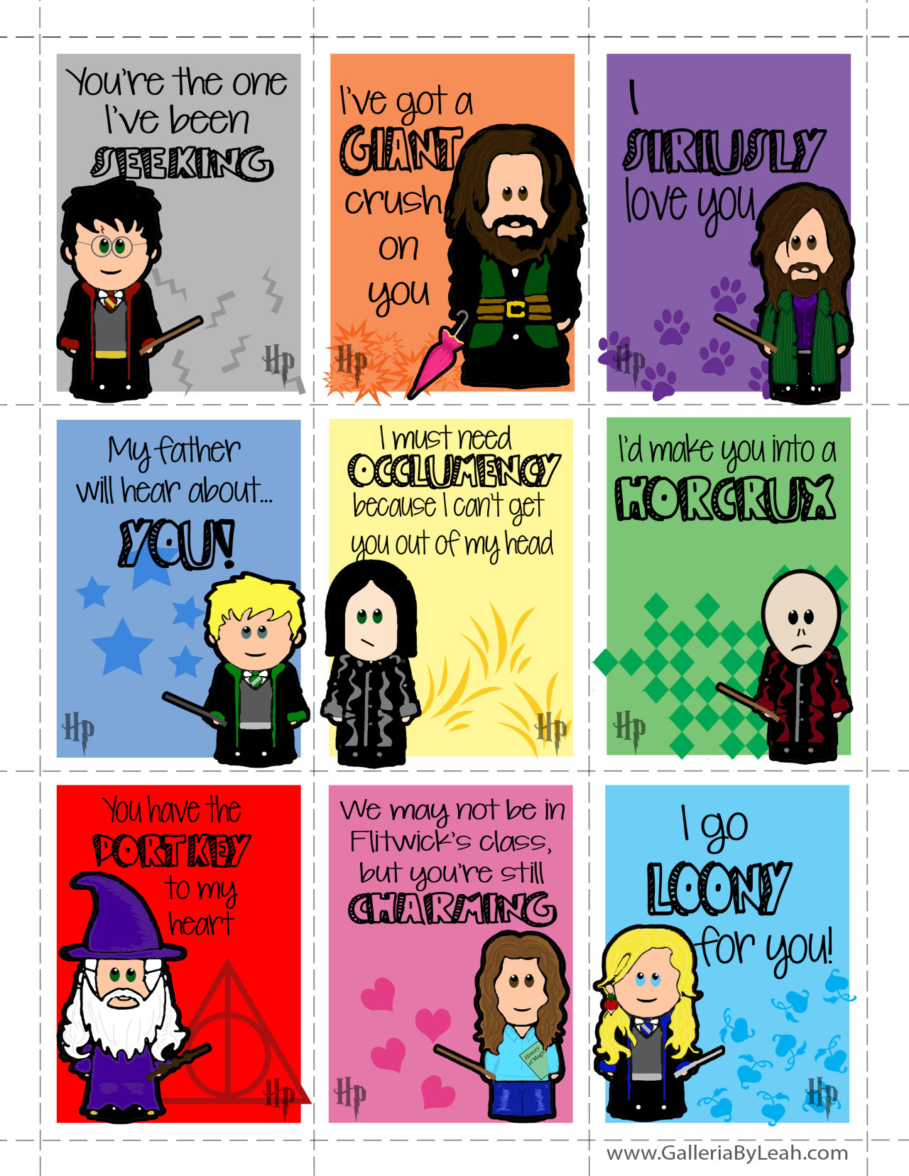 Diy 18 Harry Potter Valentines&amp;#039; Free Printables | True Blue Me with regard to Harry Potter Valentine Printables