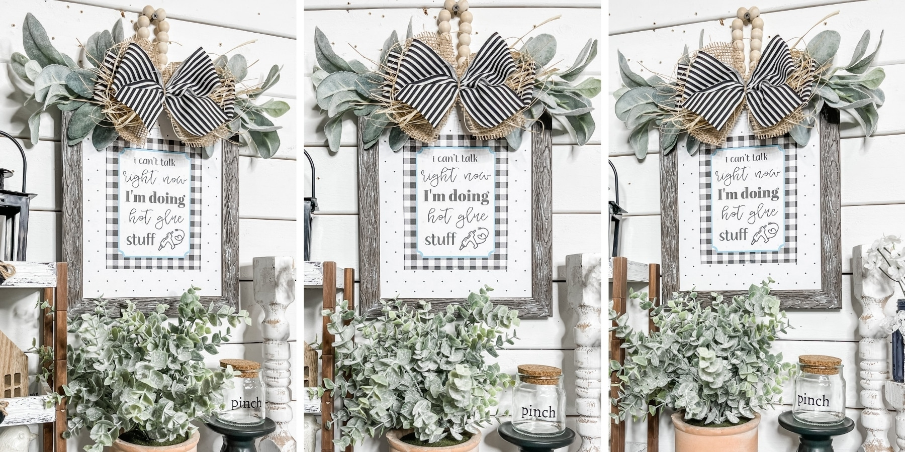 Diy Farmhouse Decor With Free Printable - Easy Diy Decor Tutorial within Free Printable Farmhouse Images