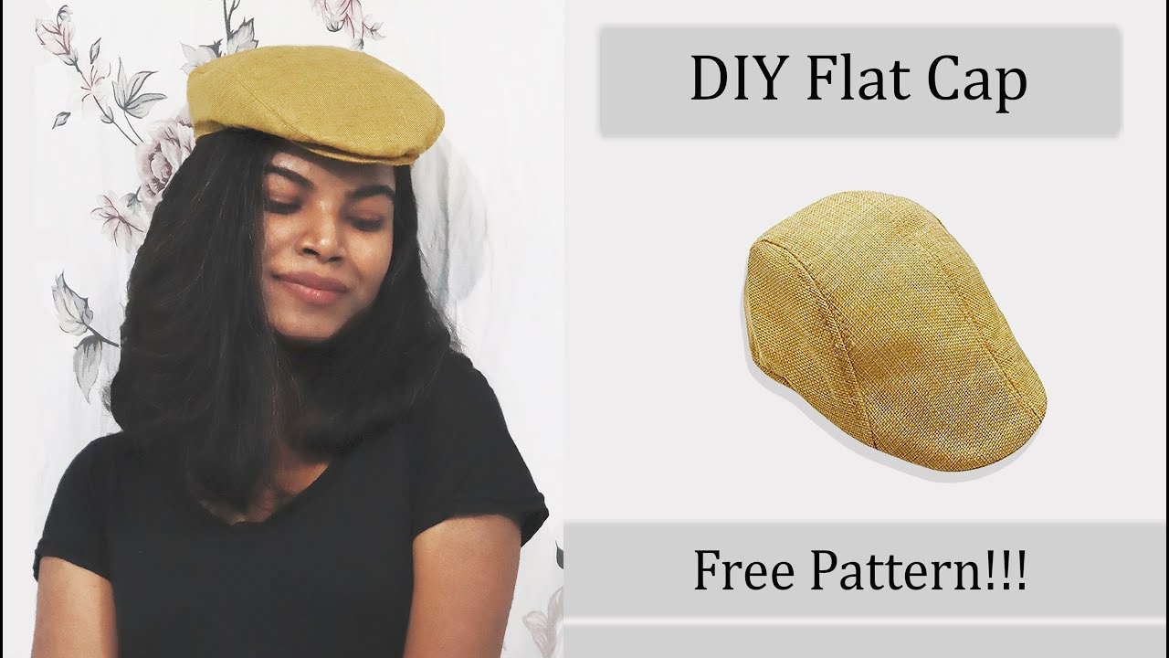 Diy Flat Cap | How To Make Flat Cap (Free Pattern) | Flat Cap Tutorial in Printable Flat Cap Pattern Free