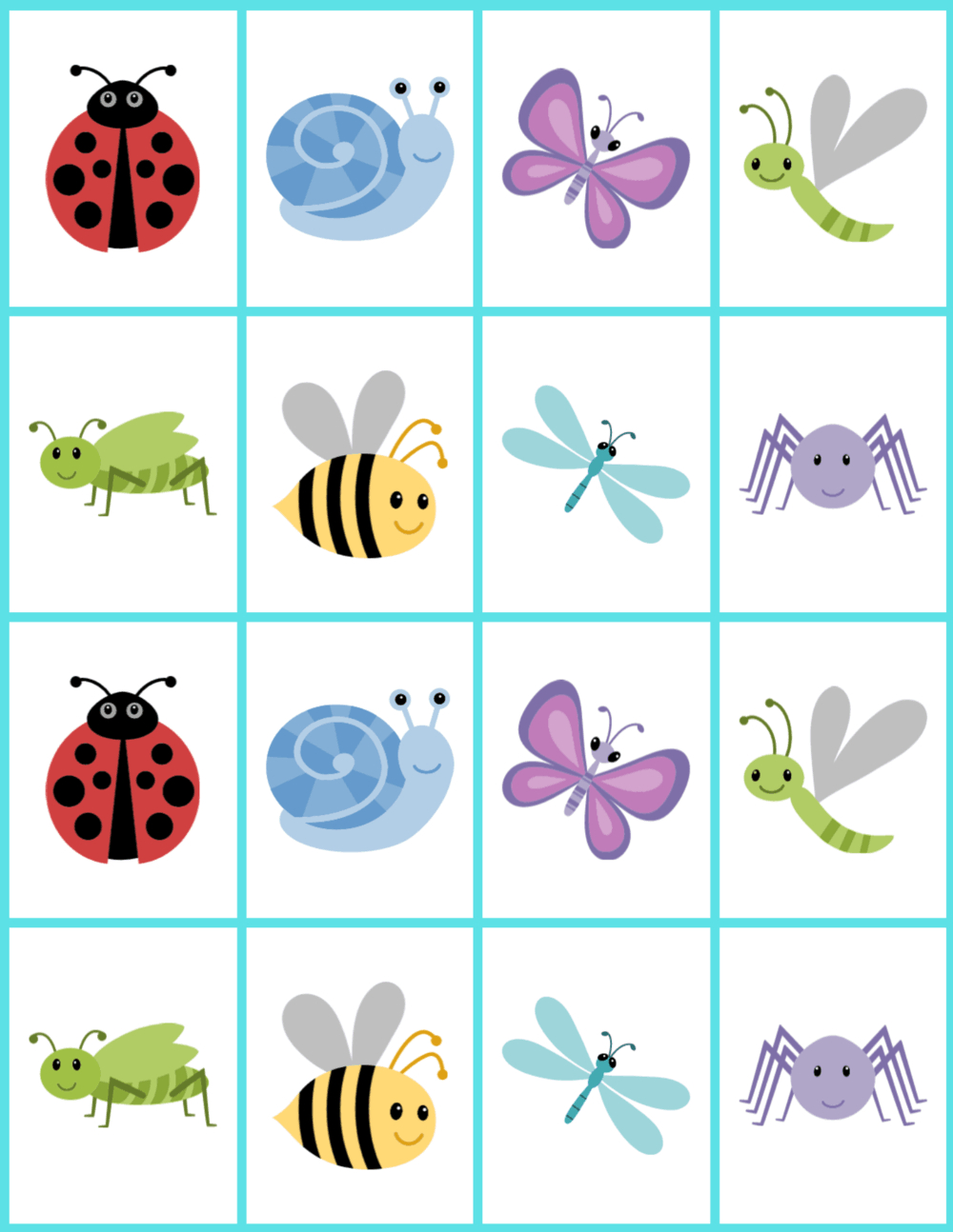 Diy Memory Game Cards For Kids (Free Printable) - Stlmotherhood in Memory Game Printable Free