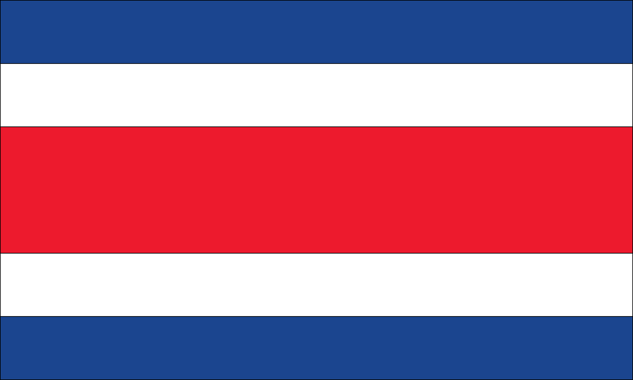 Download Flag, Country, Costa Rica. Royalty-Free Vector Graphic regarding Printable Costa Rica Flag
