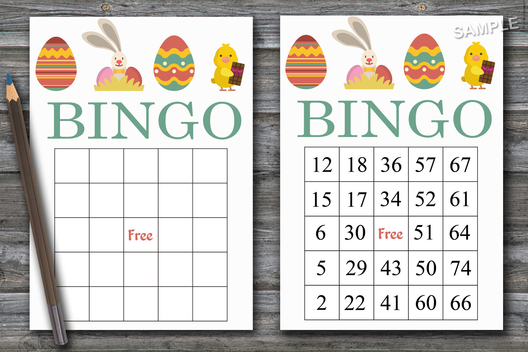 Easter Bingo Game,Happy Easter Bingo Cardsweetdesign throughout Easter Bingo Cards With Numbers
