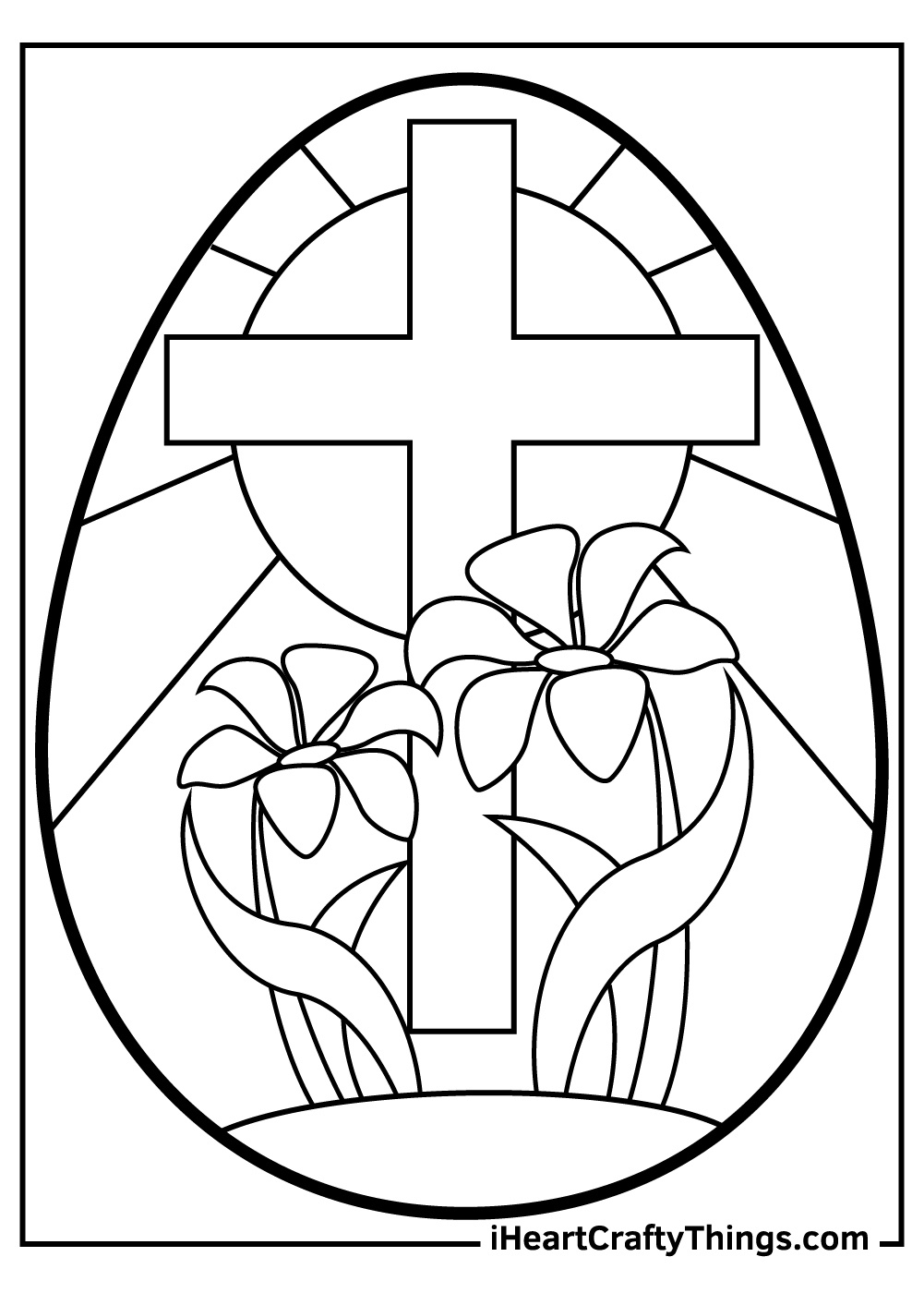 Easter Coloring Pages: 36 Free Printable Pdf Sheets For Kids regarding Free Christian Easter Printables