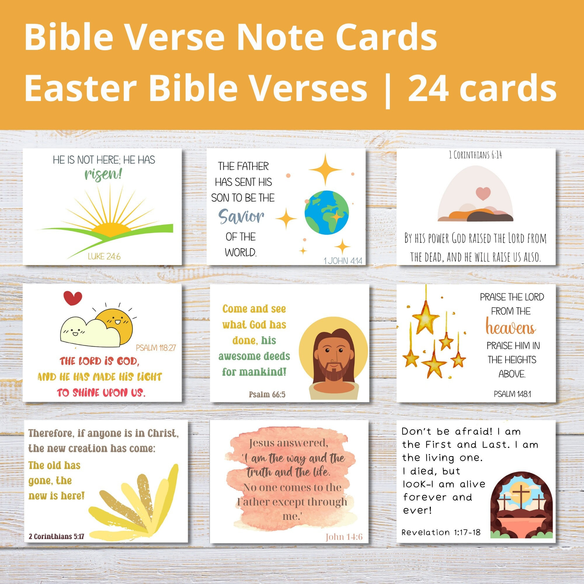 Easter Scripture Cards | Printable Bible Verse Cards For Kids throughout Printable Easter Verses For Cards