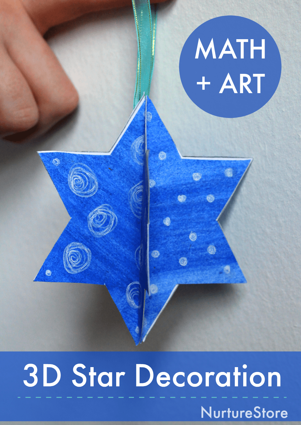 Easy 3D Star Of David Craft For Hanukkah - Nurturestore with regard to Star of David Template Free Printable