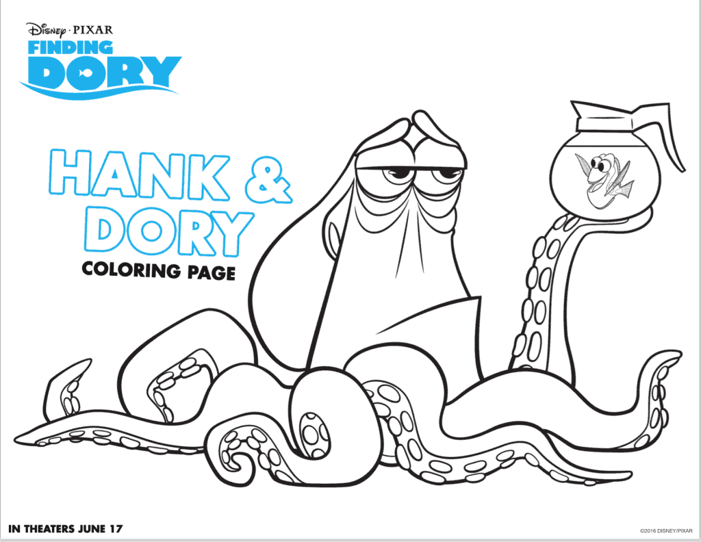 Finding Dory Printable Coloring Sheets For Kids - Hispana Global pertaining to Free Printable Dory Coloring Pages