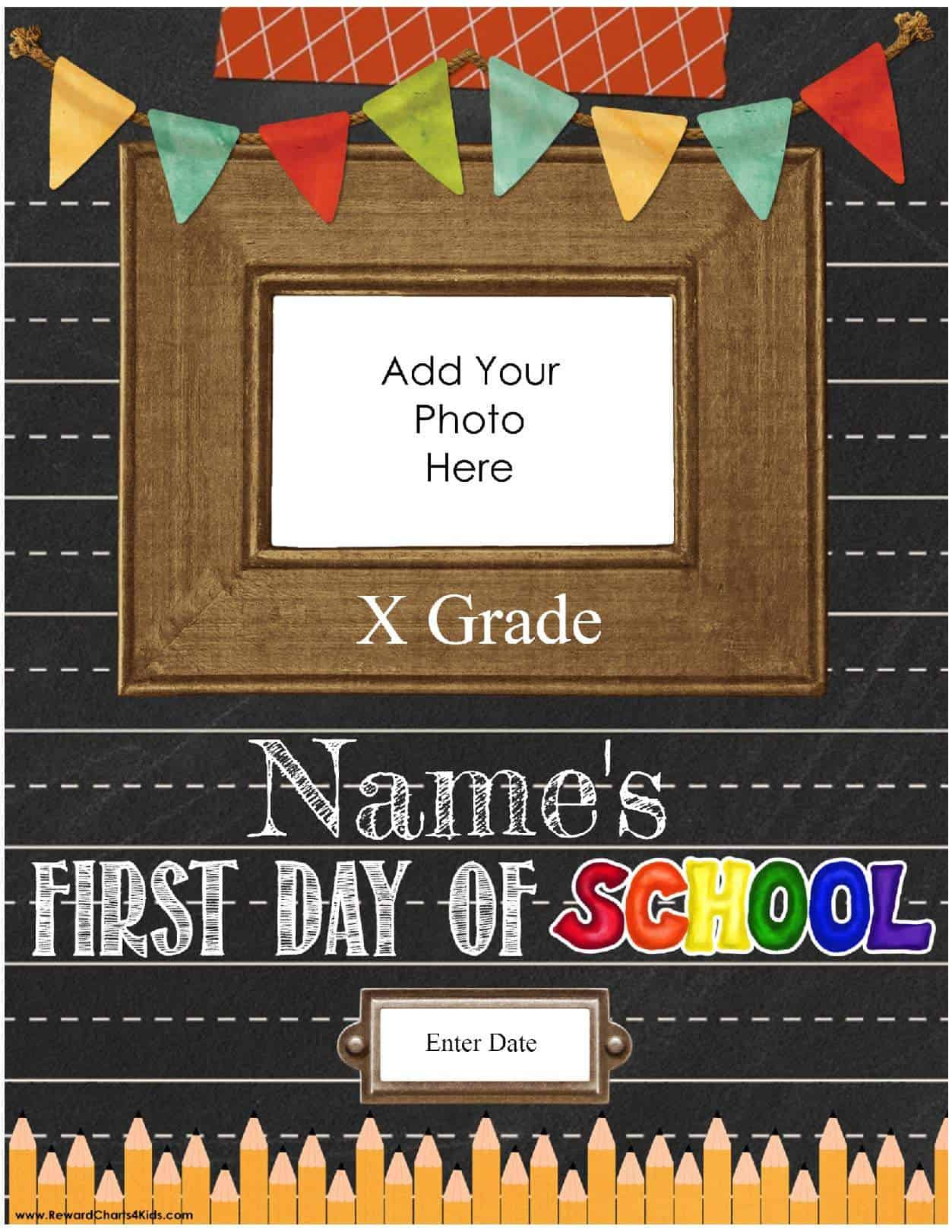 First Day of Preschool Certificate Printable FREE Printable HQ First Day of Preschool Certificate Printable FREE Printable HQ