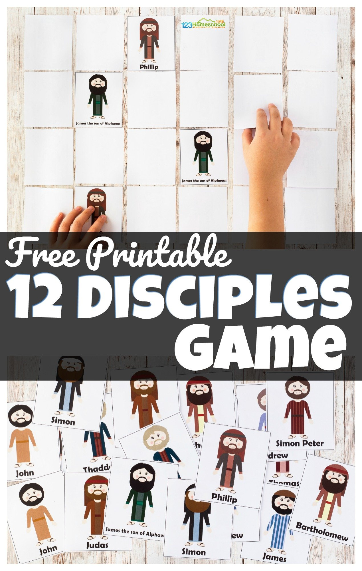 Free 12 Disciples Memory Game Printables regarding Free Printable 12 Disciples Worksheet