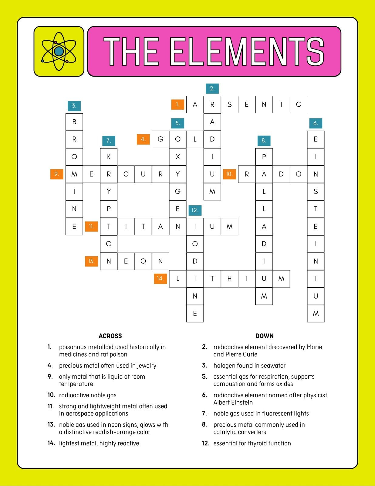 Free And Customizable Crossword Puzzles Templates | Canva with Make a Crossword Puzzle Printable Free