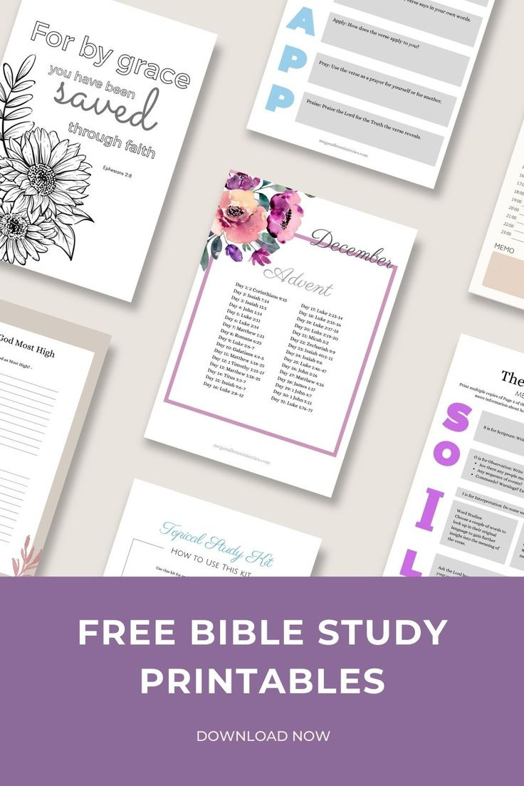 Free Bible Study Printables For Christian Women in Women&amp;#039;S Bible Study Free Printable