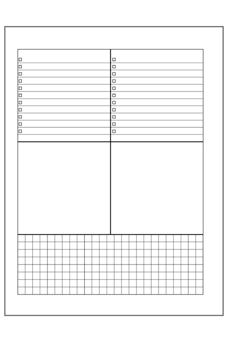 Free Dashboard Layout Planner Printables - Free Weekly Planner Pages for Free Planner Dashboard Printable