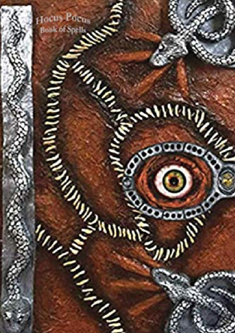 Free Download [Pdf] Hocus Pocus Book Of Spells: Dotted Pages with regard to Hocus Pocus Book Cover Printable