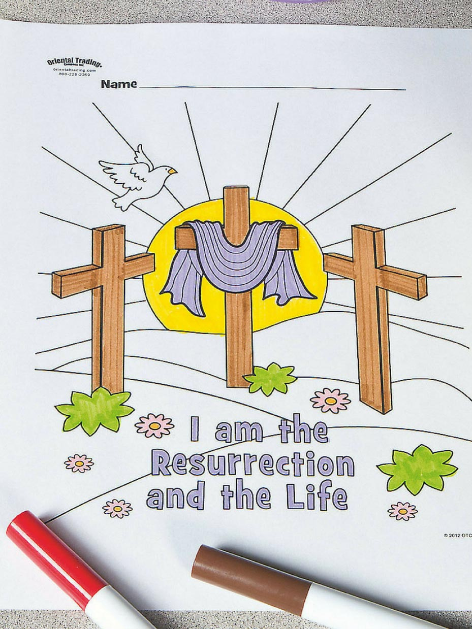 Free Easter Sunday School Coloring Pages | Fun365 intended for Free Christian Easter Printables