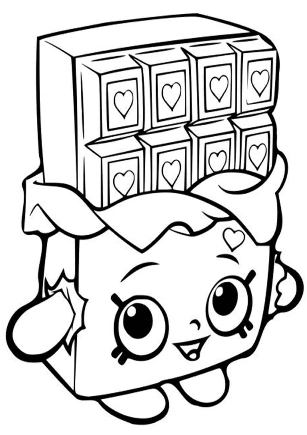 Free &amp;amp; Easy To Print Shopkins Coloring Pages within Shopkins Coloring Pages Printable Free