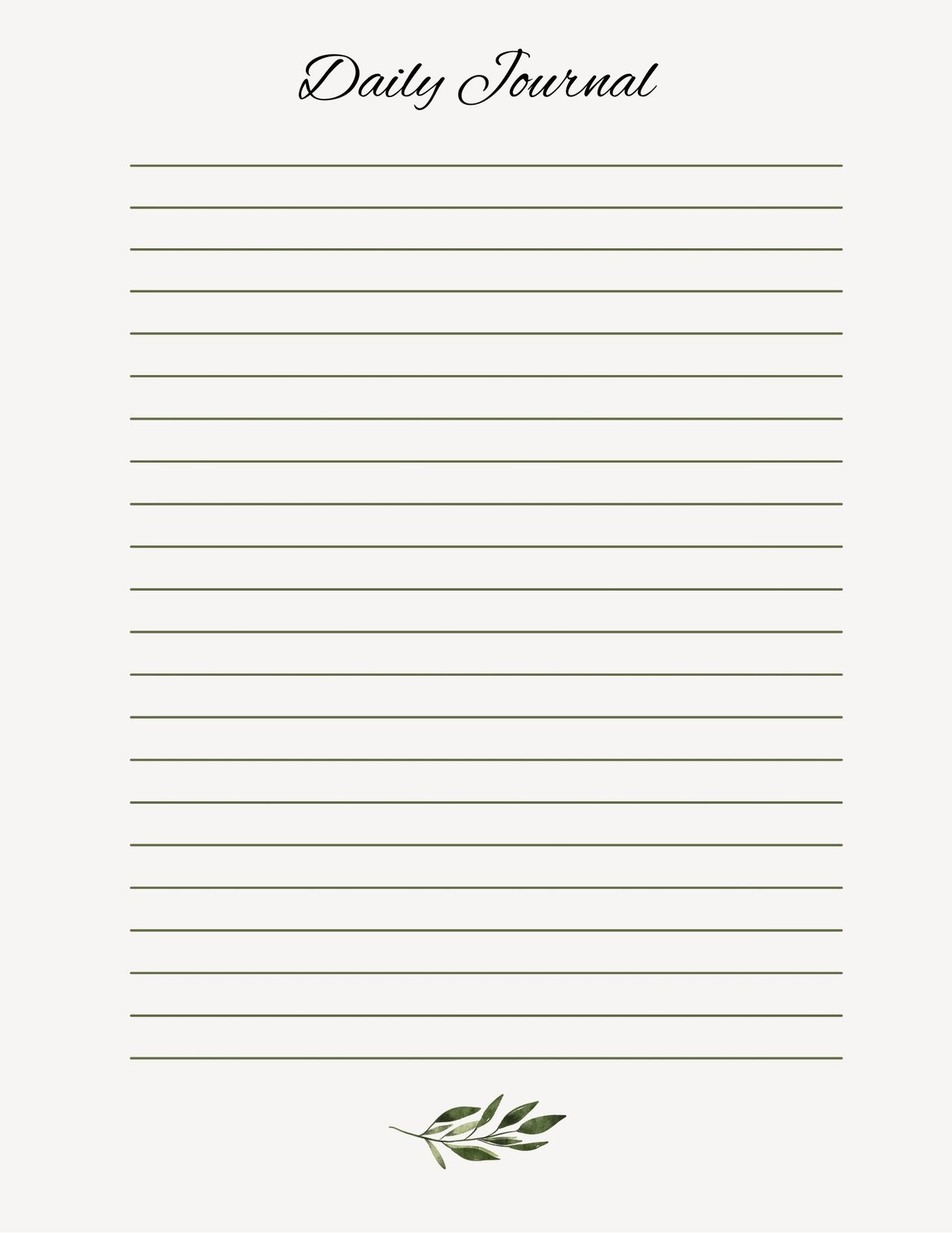 Free Editable And Printable Journal Templates | Canva within Free Printable Journal Pages For Students