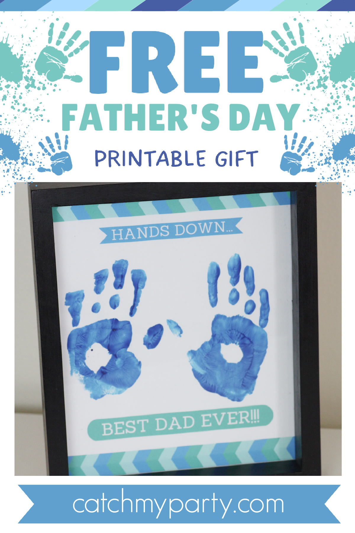 Free Father&amp;#039;S Day Printable Gift | Catch My Party pertaining to Best Dad Ever Printables