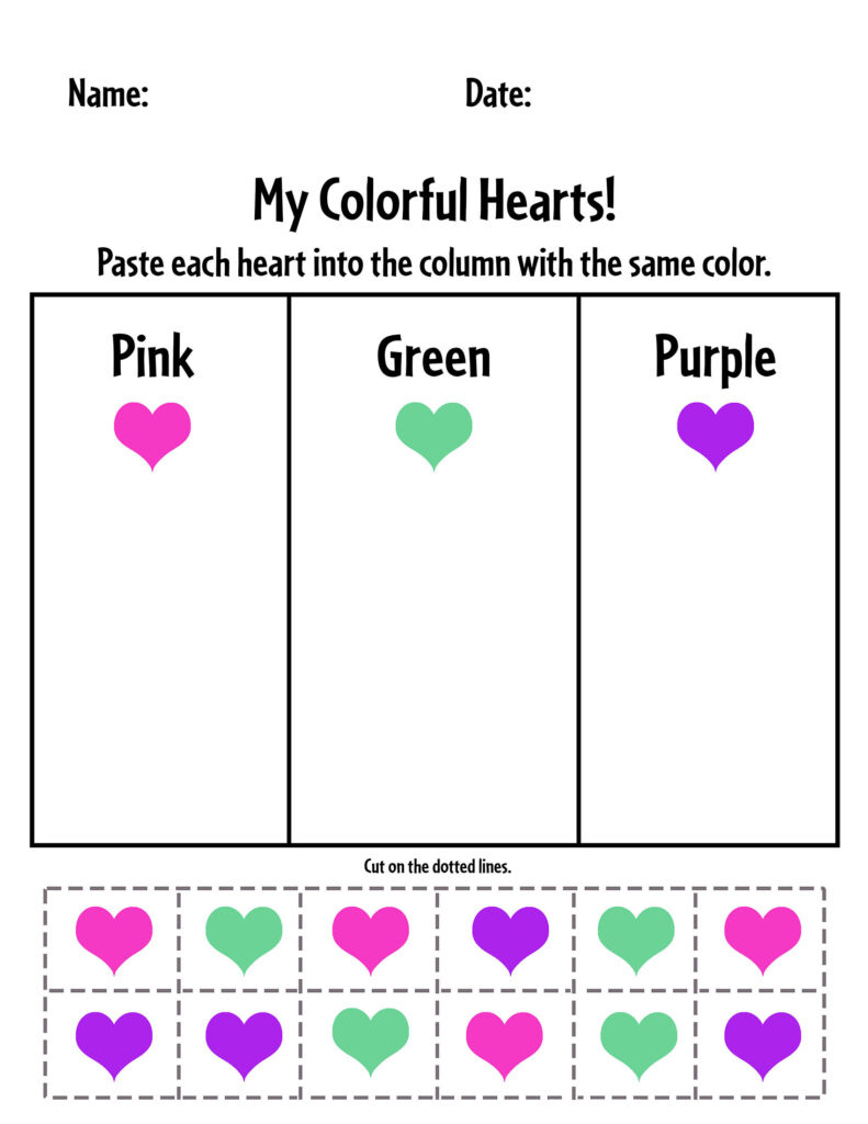 Free February Worksheets For Preschool! ⋆ The Hollydog Blog regarding Free Printable February Worksheets