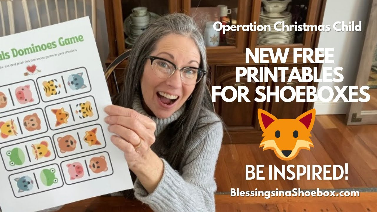 Free New Printables For Occ Shoeboxes Blessingsinashoebox &amp;amp;Blessings In A Shoebox Facebook Group intended for Blessings In A Shoebox Free Printables