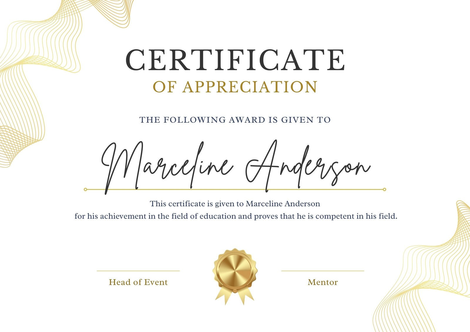 Free, Printable, And Customizable Award Certificate Templates | Canva within Downloadable Free Printable Certificates and Awards