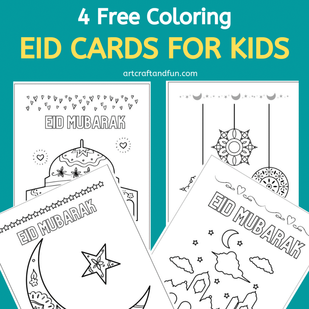 Free Printable Coloring Eid Cards For Kids - inside Ramadan Cards Printable For Kids