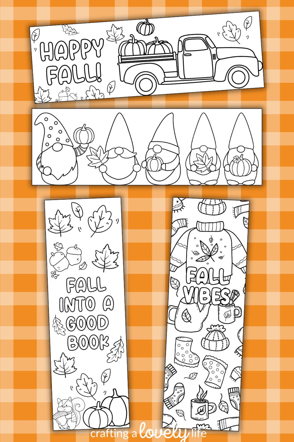 Free Printable Fall Bookmarks To Color pertaining to Fall Bookmarks Free Printable