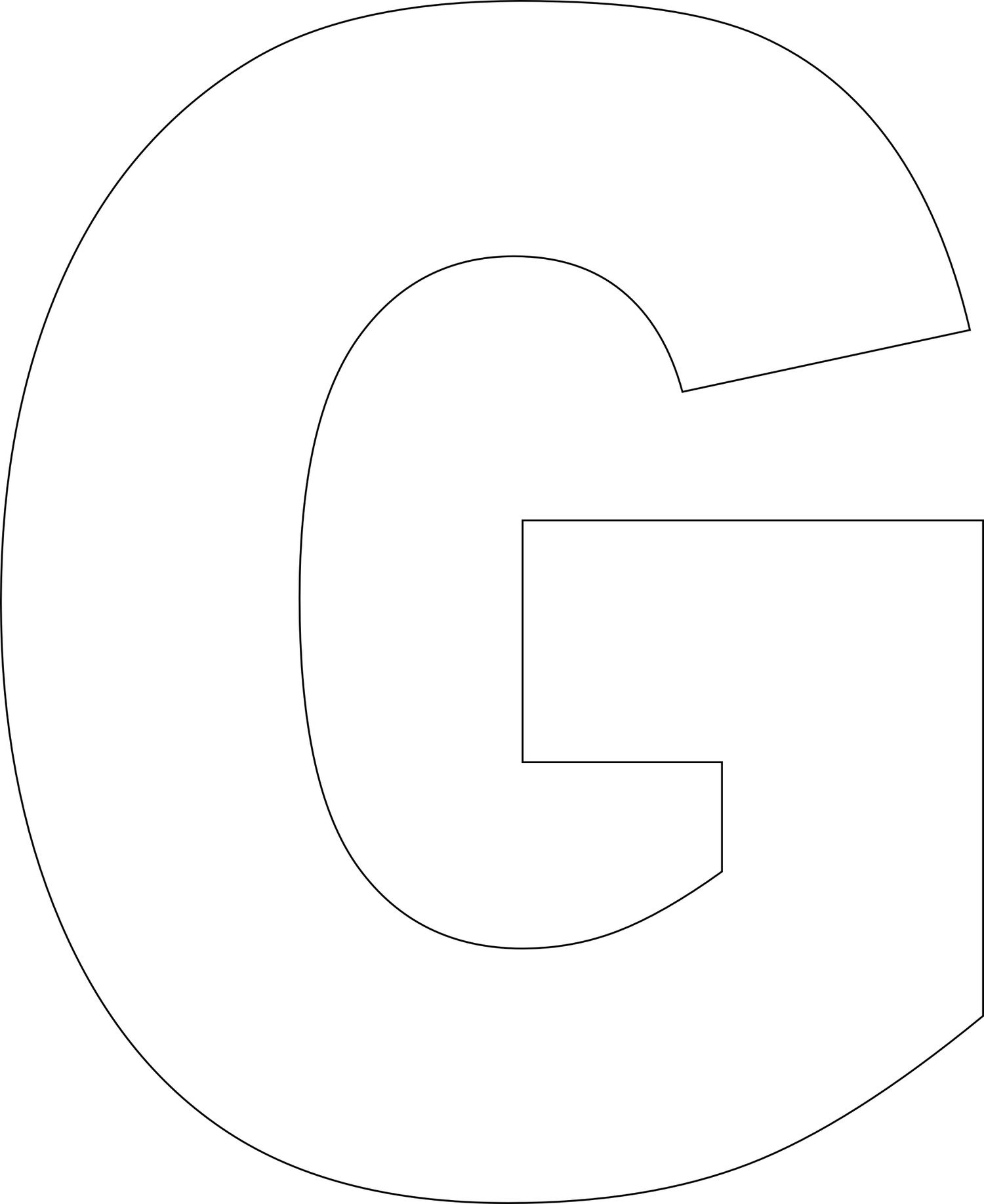 Free Printable Letters Template: Uppercase Alphabet regarding 6 Inch Letter Stencils Printable Free