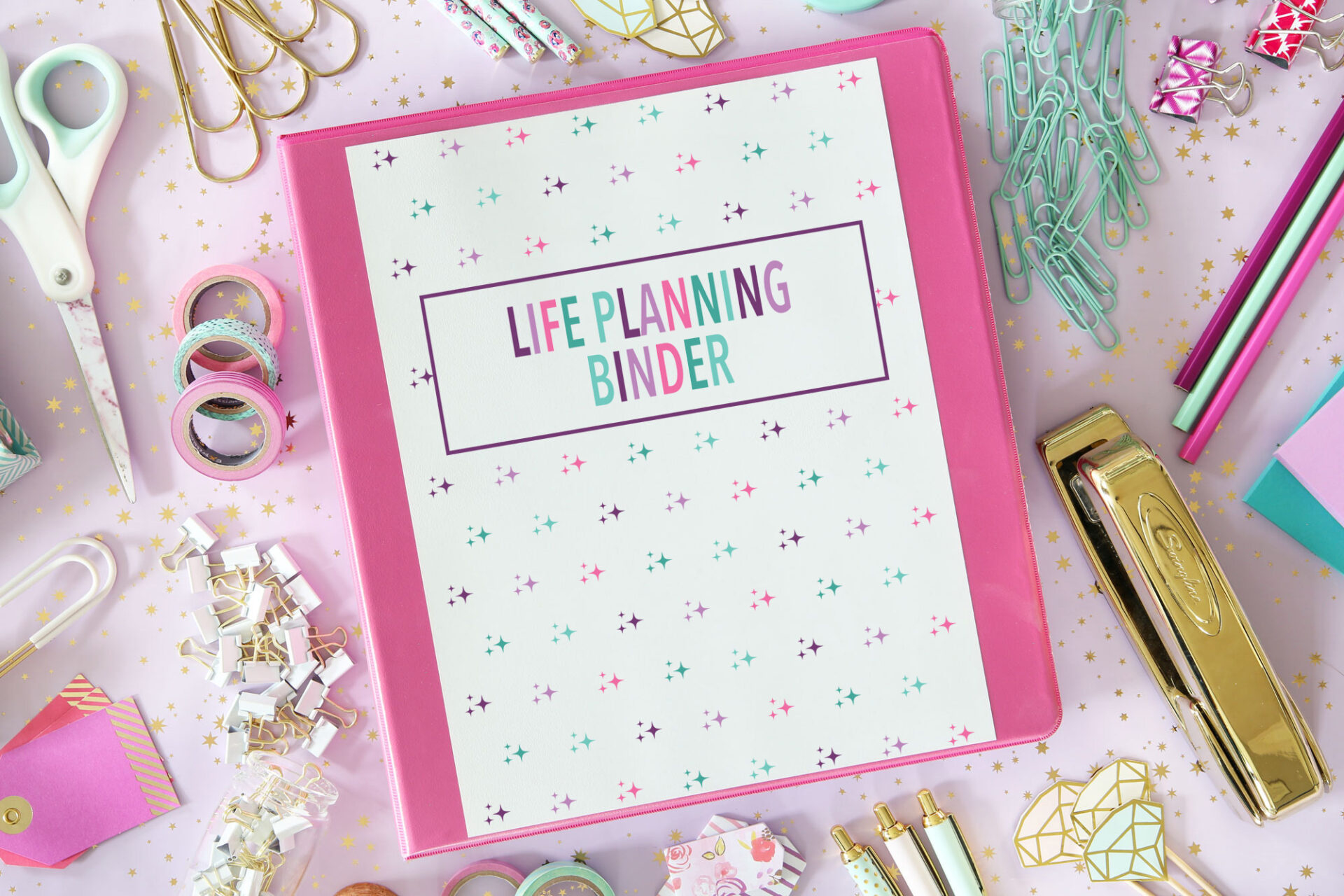 Free Printable Life Planning Binder | Free Organizing Printables for Life Binder Free Printables