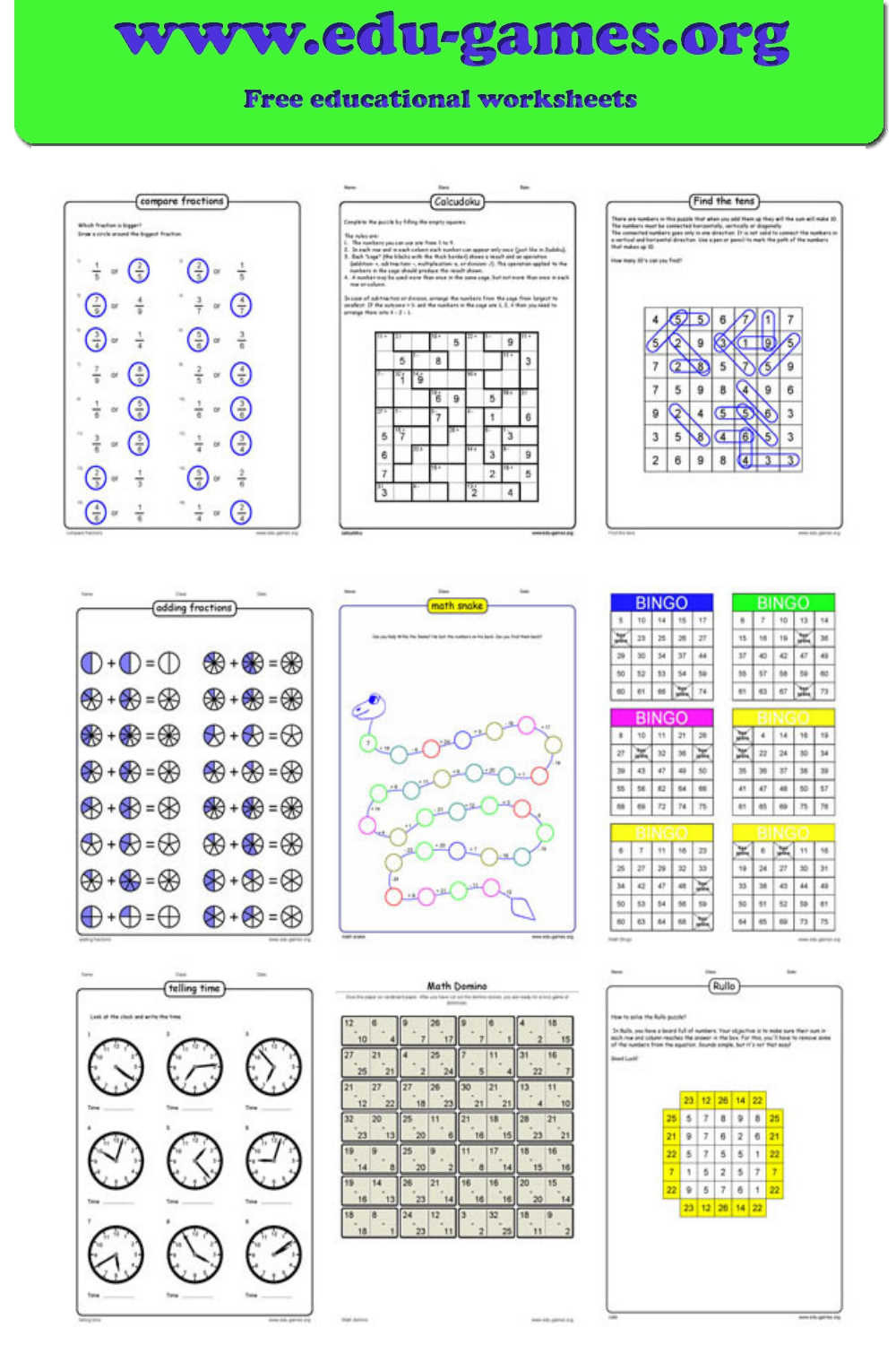 Free Printable Math Games And Worksheets Generators. for Olympics Math Worksheet Printable