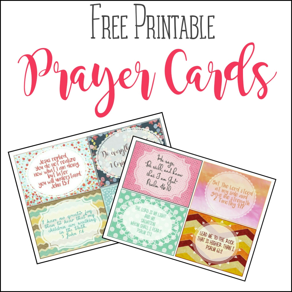 Free Printable Prayer Cards – Angela Tyler pertaining to Free Printable Prayer Cards