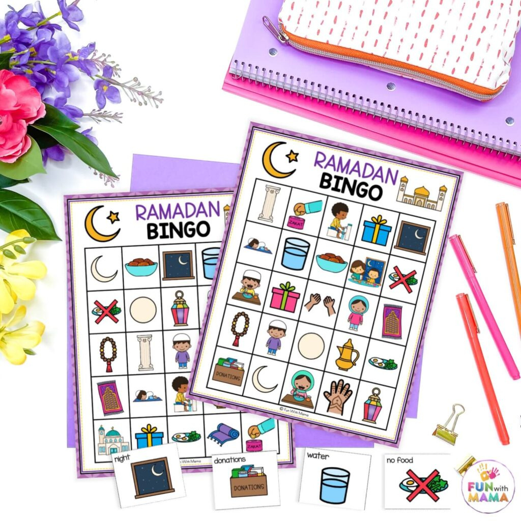 Free Ramadan Bingo (Free Printables) Game - Fun With Mama with regard to Ramadan Bingo Free Printable