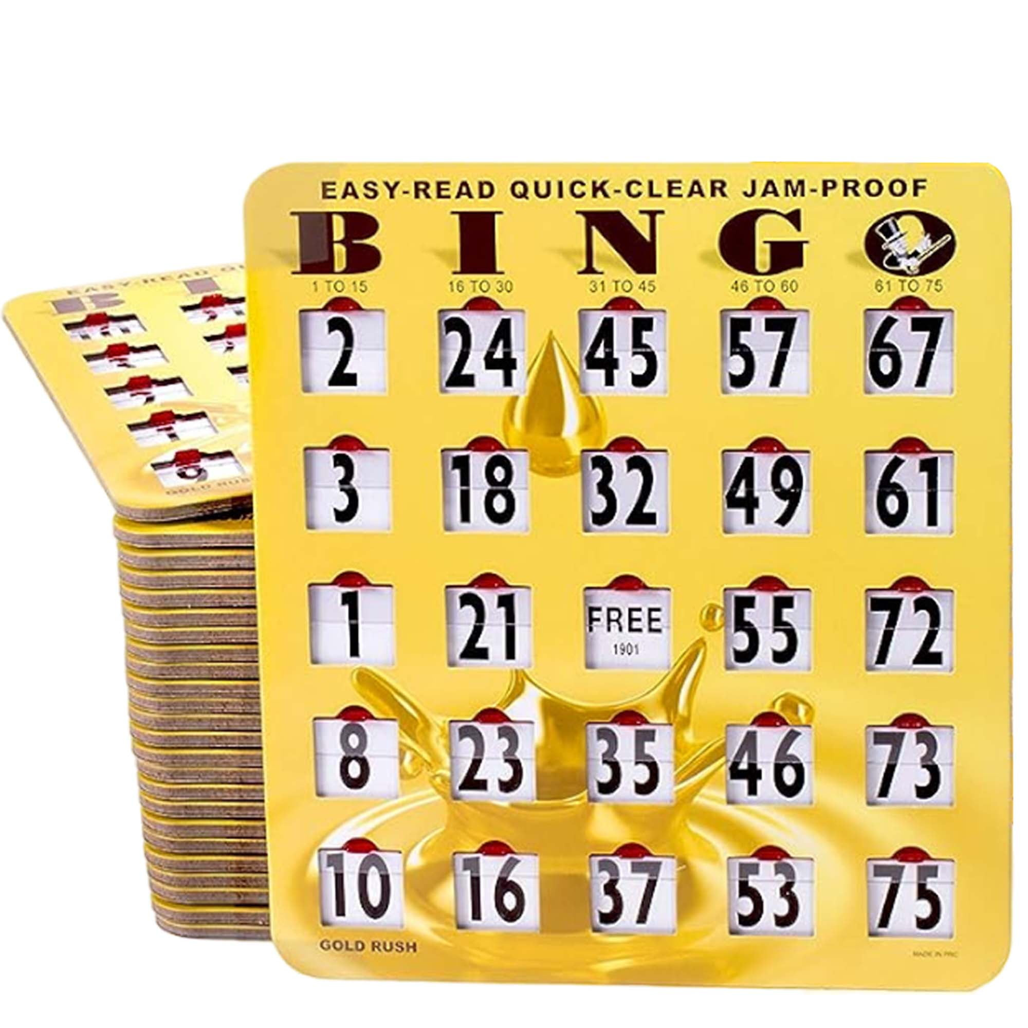 Free Shipping! Mr Chips Jam-Proof Easy-Read Quick-Clear Large throughout Mr Chips Bingo Cards